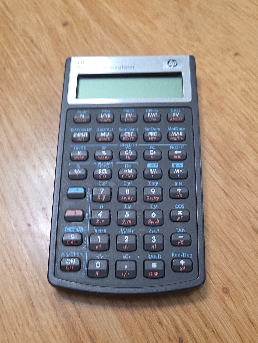 HP Scientific Calculator - Black and Silver